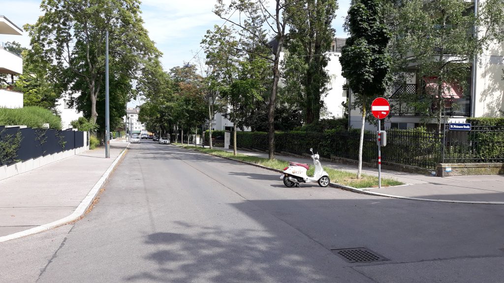 Chiaministraße (CC) Radeln in Döbling