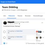 Team Döbling Umfrage Stand 17.3.2022
