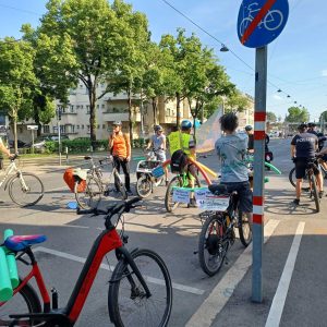 Der Radweg stadteinwärts in der Heiligenstädter Straße endet im Nichts (CC) Radeln in Döbling