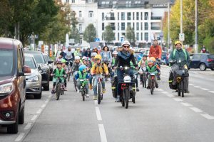 Bici-Bus Döbling (C) Andrea Leindl, Radeln in Döbling